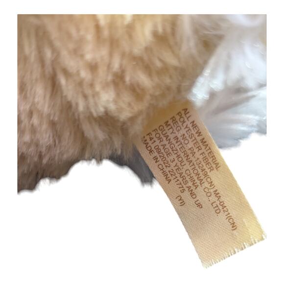 Hoppy Hopster 7" Lop Ear Bunny Rabbit Plush Stuffed Animal Toy - Picture 5 of 6